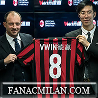 Официально: Vwin стал партнером Милана в Азии